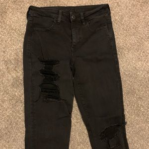 American Eagle Distressed Jeggings
